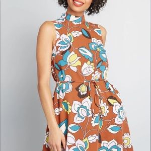 ModCloth vintage style high neck dress